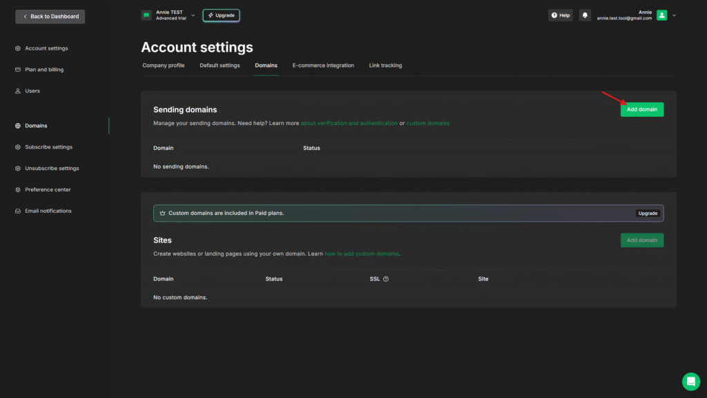 【2026 MailerLite 教學】最好上手的電子報工具,你適合用它嗎? Mailerlite 增加網域信箱 (2)