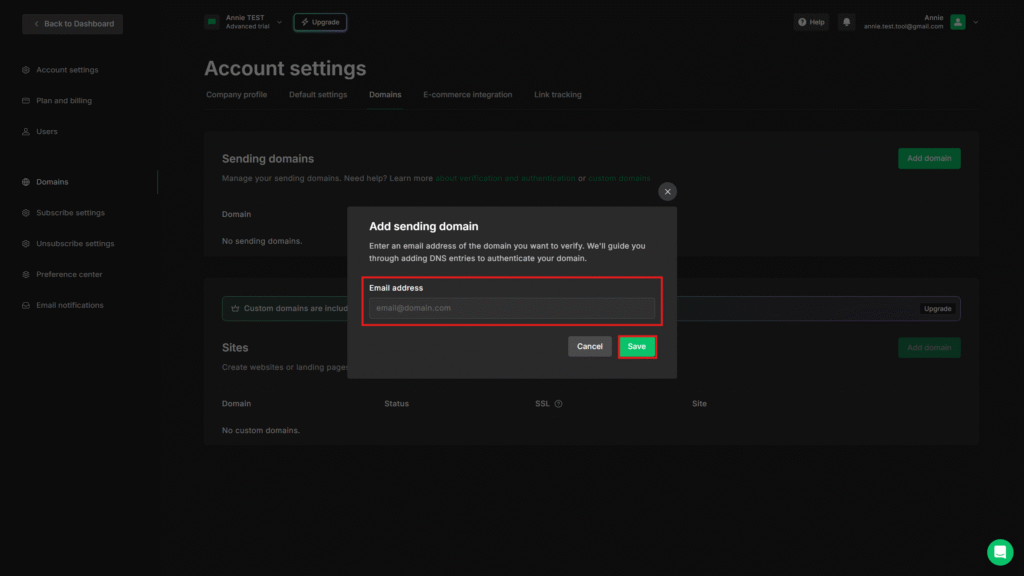 【2026 MailerLite 教學】最好上手的電子報工具,你適合用它嗎? Mailerlite 增加網域信箱 (3)