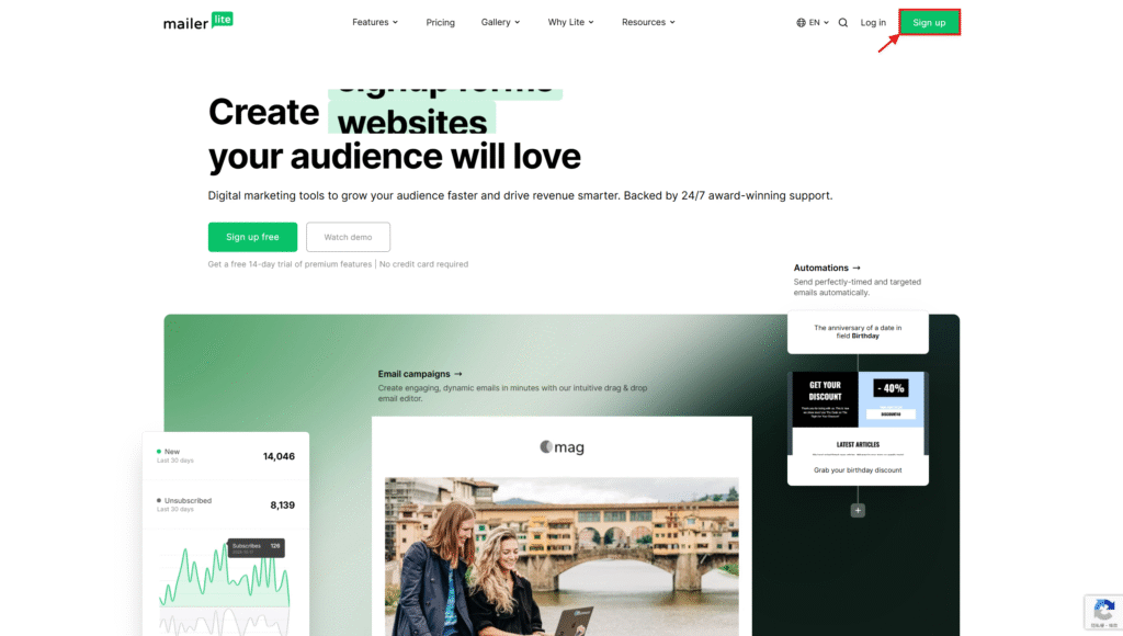 【2026 MailerLite 教學】最好上手的電子報工具,你適合用它嗎? Mailerlite 註冊與設置 (1)