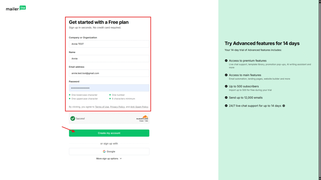 【2026 MailerLite 教學】最好上手的電子報工具,你適合用它嗎? Mailerlite 註冊與設置 (2)