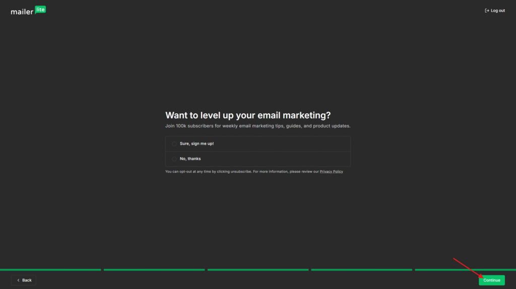 【2026 MailerLite 教學】最好上手的電子報工具,你適合用它嗎? Mailerlite 註冊與設置 (7)