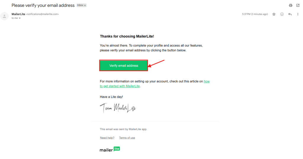 【2026 MailerLite 教學】最好上手的電子報工具,你適合用它嗎? Mailerlite 註冊與設置 (9)