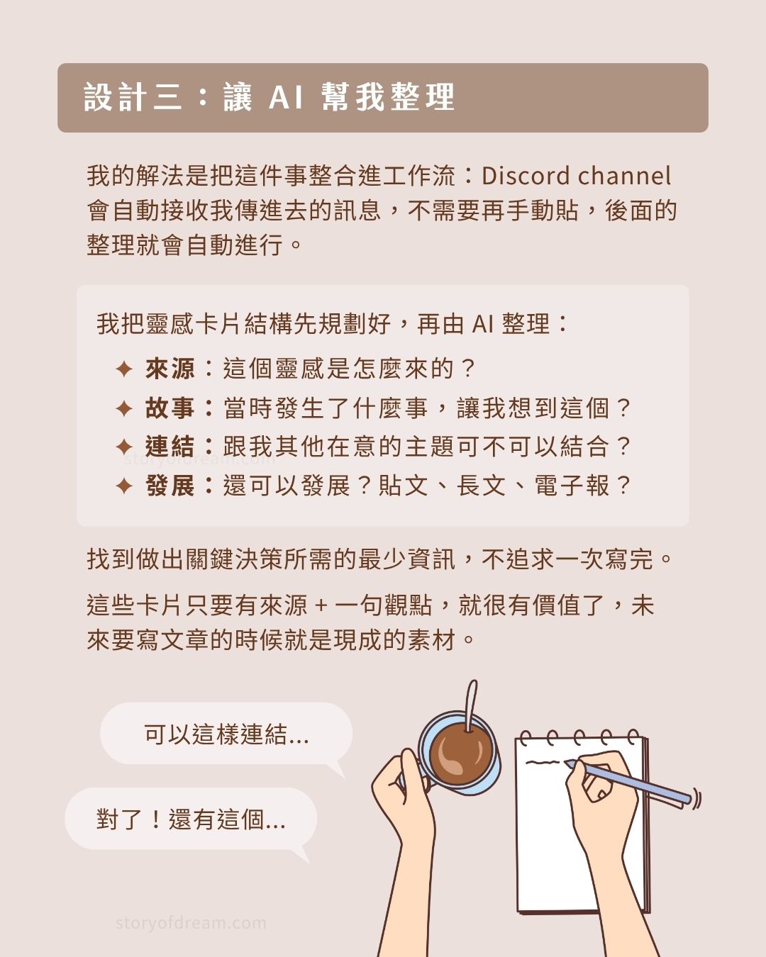 設計三：讓 AI 幫我整理概念圖