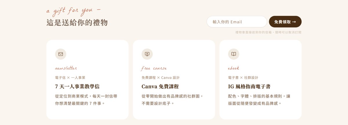 用 AI 網頁設計:先搞定結構,風格就不會跑版 AI 網頁設計的區塊物件統一範例|圓角卡片與一致的圖示標題樣式